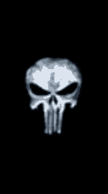 Punisher Skull GIF - Punisher Skull Blinking GIFs