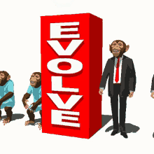 evolution monkeys logic