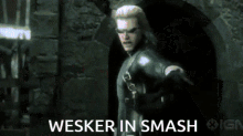 Wesker Albert Wesker GIF - Wesker Albert Wesker Smash GIFs