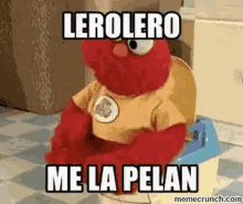 Lero Melapelan Bachelors Me Pelan GIF - Lero Melapelan Bachelors Me Pelan Elmo Happy Dance GIFs