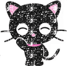 Glitter Kitty Cat GIF - Glitter Kitty Cat Cute GIFs