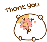 Thank You Sticker - Thank You Cute Stickers