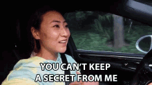 You Cant Keep A Secret From Me Elizabeth Chang GIF - You Cant Keep A Secret From Me Elizabeth Chang Lizzy Capri GIFs
