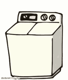 洗濯機　家事　洗濯 GIF - Laundry Machine Chores Laundry GIFs