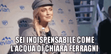 Evian Acqua Chiara Ferragni Indispensabile Inutile Troppo Costoso Inutilità Disagio Perché GIF - Why Designer Water Evian Water GIFs