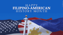 Filipino American History Month Fahm GIF - Filipino American History Month Fahm Philippines Usa Flag GIFs