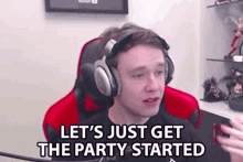 Lets Just Get The Party Started Lets Start The Party GIF - Lets Just Get The Party Started Get The Party Started Party GIFs