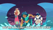 were calling the shots here were in charge were leading this were the leaders were the bosses around here were calling the shots here were in charge were leading this were the leaders were the bosses around here