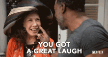 Great Laugh Grace And Frankie GIF - Great Laugh Grace And Frankie Season1 GIFs