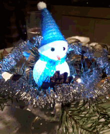 Christmas Snowman GIF - Christmas Snowman Light GIFs