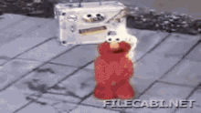 Elmo Dead GIF - Elmo Dead Fire GIFs