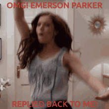 Emerson Omg GIF - Emerson Omg Replied Back To Me GIFs