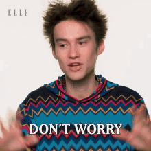 Dont Worry Jacob Collier GIF - Dont Worry Jacob Collier Elle GIFs