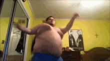 fat guy dance
