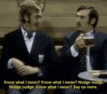 Monty Python Wink Wink Nudge Nudge GIFs | Tenor