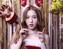 Loona Heejin GIF - Loona Heejin Christmas GIFs
