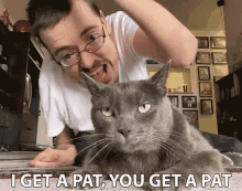 I Get A Pat You Get A Pat Ricky Berwick GIF - I Get A Pat You Get A Pat Ricky Berwick Patting GIFs