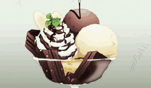 Ice Cream Anime GIF - Ice Cream Anime Food GIFs
