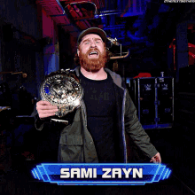 Sami Zayn Intercontinental Champion GIF - Sami Zayn Intercontinental Champion Wwe GIFs