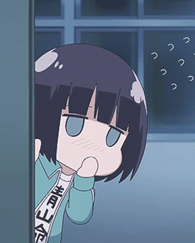 Anime hiding gif anime hiding discover share gifs