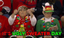 Ugly Sweater Day Christmas Sweater GIF - Ugly Sweater Day Ugly Sweater Christmas Sweater GIFs