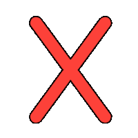 No Way X Sticker - No Way X Reject Stickers