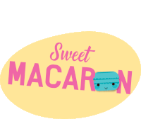 Sweet Macaron Oficial Sticker - Sweet Macaron Oficial Stickers