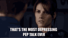 Rookie Blue Andy Mcnally GIF - Rookie Blue Andy Mcnally Depressing Pep Talk GIFs