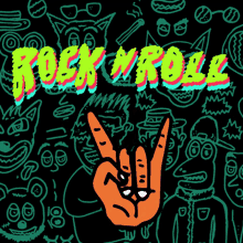 Rock And Roll Hand GIF - Rock And Roll Hand Cool GIFs