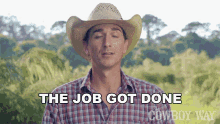 The Job Got Done Cody Harris GIF - The Job Got Done Cody Harris The Cowboy Way GIFs
