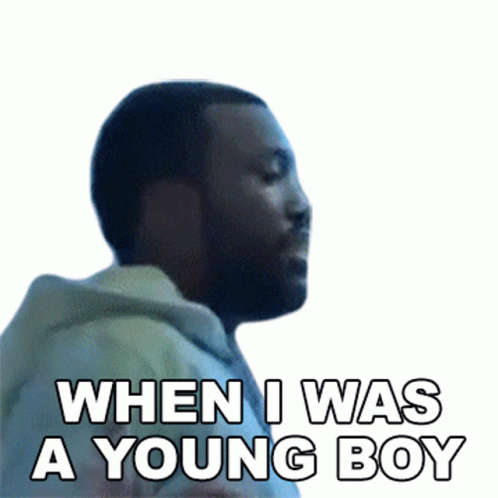 When I Was A Young Boy Meek Mill Sticker - When I Was A Young Boy Meek