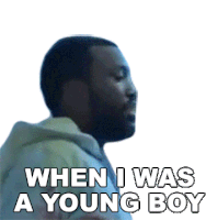 When I Was A Young Boy Meek Mill Sticker - When I Was A Young Boy Meek Mill When I Was Little Stickers