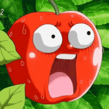 Apple Emotion Scared GIF - Apple Emotion Scared Scream GIFs