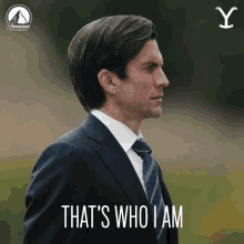 Thats Who I Am Wes Bentley GIF - Thats Who I Am Wes Bentley Jamie Dutton GIFs