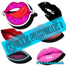 awesome lips sticker transparent talking awesome lips sticker transparent talking