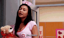 Glee Santana Lopez GIF - Glee Santana Lopez Oh Please GIFs