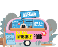 Impossible Pork Sticker - Impossible Pork Stickers