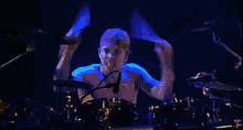 jukka nevalainien nightwish drummer musician performing
