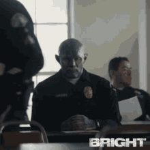 stare looking down joel edgerton nick jakoby bright