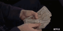 Counting Money Stacks GIF - Counting Money Stacks Payed GIFs