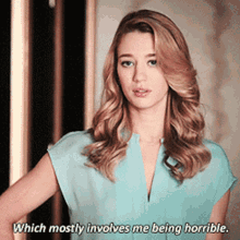 Jane The Virgin Petra Solano GIF - Jane The Virgin Petra Solano Which Mostly Involves Me Being Horrible GIFs