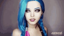 jinx cosplay makeup gamer andrasta jinx cosplay makeup gamer andrasta