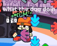 Parappa What The Dog Doin GIF - Parappa What The Dog Doin Fnf GIFs