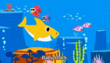 Baby Shark Sharks GIF - Baby Shark Sharks Fish GIFs