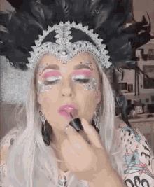 Lipstick Make Up GIF - Lipstick Make Up Carnival GIFs