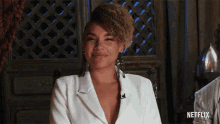 Laughing Allison Hargreeves GIF - Laughing Allison Hargreeves Emmy Lampman GIFs