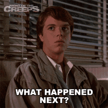 what happened next chris night of the creeps continue go on say it what happened next chris night of the creeps continue go on say it