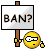 Ban Sticker - Ban Stickers