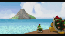 Super Mario Sunshine Bowser GIF - Super Mario Sunshine Mario Sunshine Bowser GIFs