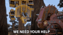 We Need Your Help Dozer GIF - We Need Your Help Dozer Brian Drummond GIFs